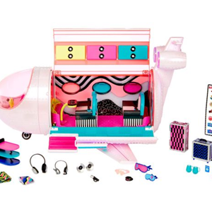 هواپیمای 4 در 1 LOL Surprise سری MGA - LOL Surprise - OMG Plane 4-in-1-اسباب بازی